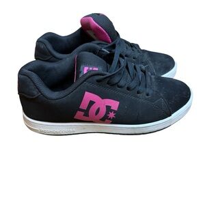 DC Court Gaveler Vintage Black Pink Skate Sneaker Shoe Women's 7